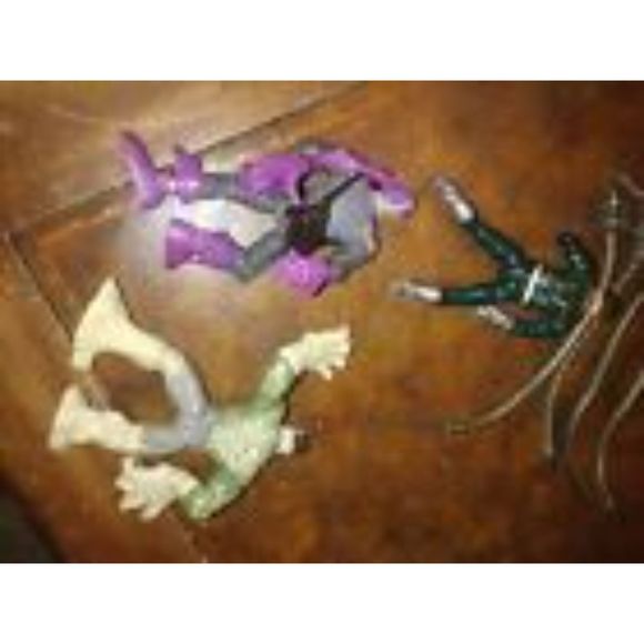 Lot of 3 Spiderman Villans Green Goblin Doc Ock Silver - Picture 8 of 8